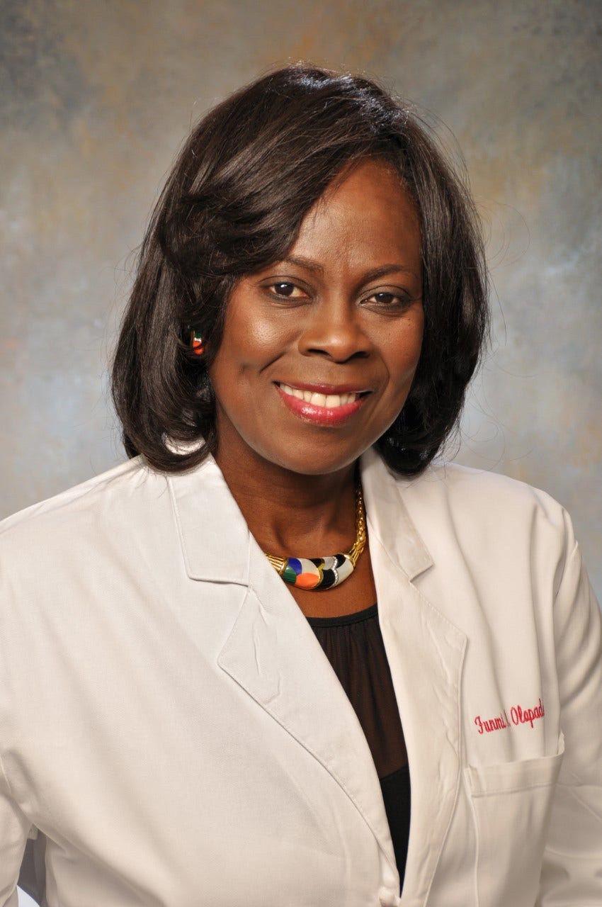 close up portrait of Olufunmilayo Olopade, MD, University of Chicago
