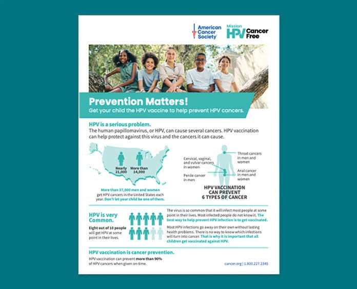 HPV Prevention matters PDF thumbnail