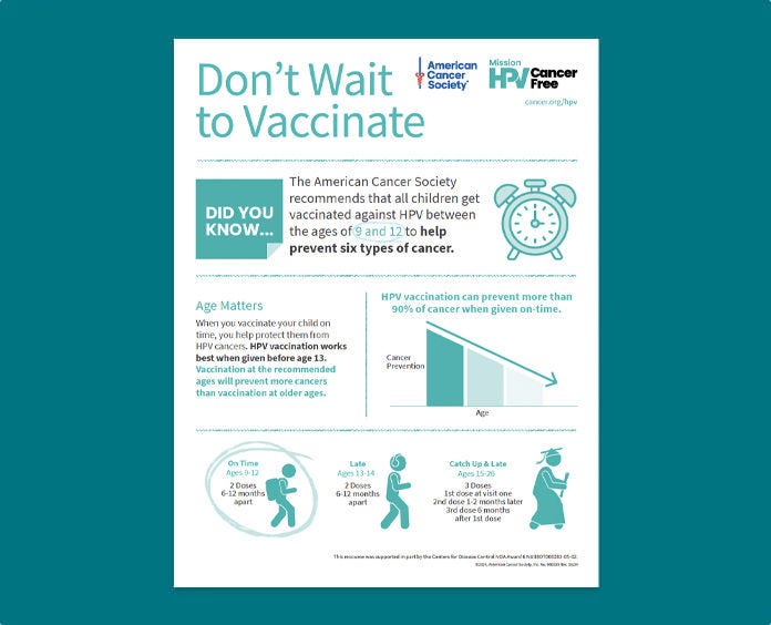 Don't wait to vaccinate flyer thumbnail