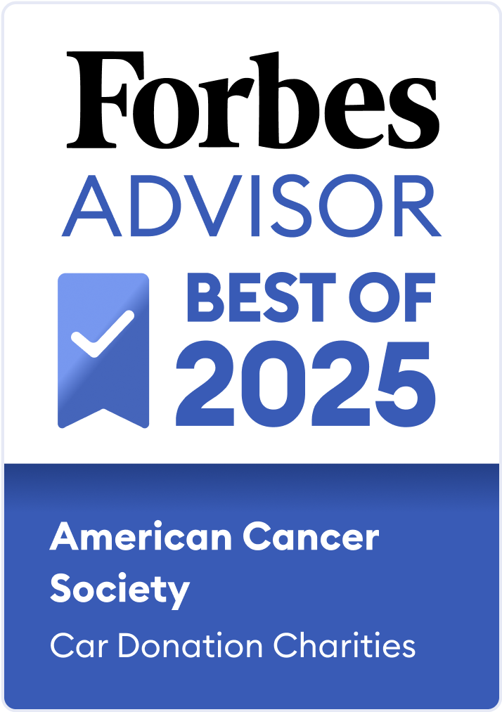  Forbes names American Cancer Society best car donation charities badge 2025